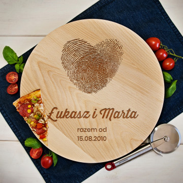 Fingerprints - Deska obrotowa Fingerprints - Deska obrotowa