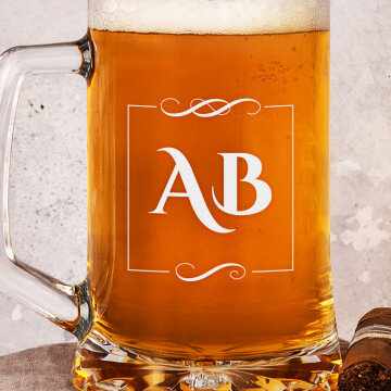 Inicjały - Kufel na piwo